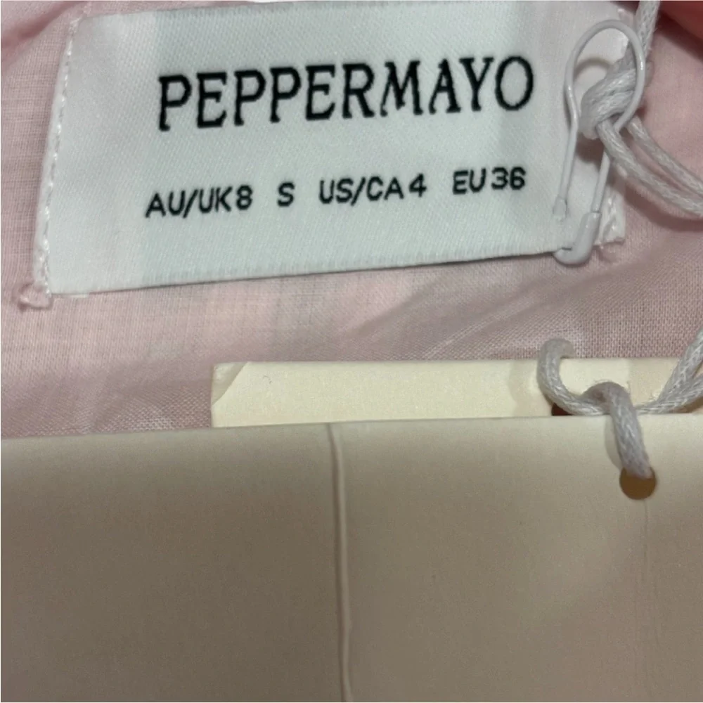 NEW Peppermayo Maxi Skirt Blush Pink Festival Boho Cottage Beach Hippie 4 - Picture 3 of 6